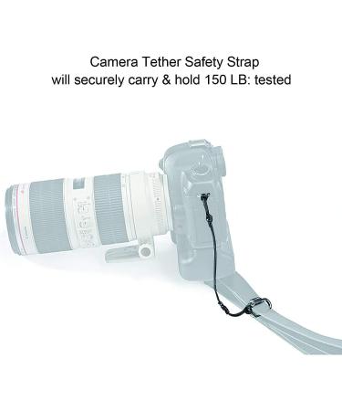 Adjustable Ergonomic Camera Sling Strap with Quick Release and Safety Tether - Compatible with Canon, Fujifilm, Nikon, Olympus, Panasonic, Pentax, Sony Cameras - Buy Online on GoSupps.com