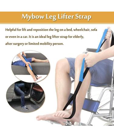 Leg Lifter Strap | Walking Training Assistance Devices | Knee Recovery Equipment Comfortable Nylon Webbing Designed for People with Disability Huaisheng - Buy Online on GoSupps.com