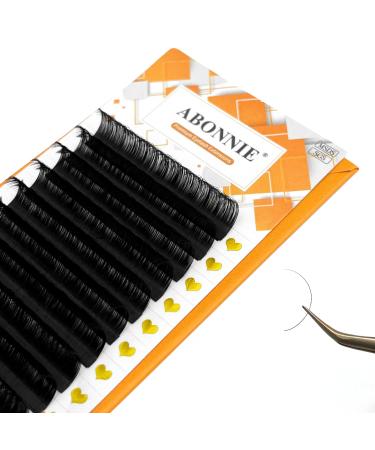 Classic Lash Extensions Premium Individual Lash Extensions 0.05 Thickness D curl Lash Extensions 8-15mm Mix Lash Tray Semi Permanent Eyelashes Professional Salon Use (Mix 8-15mm 0.05-D) Mix 8-15mm 0.05-D