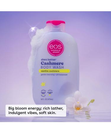 eos Travel Vanilla Cashmere Body Wash- Travel Size Body Wash Hydrating Moisturizing Toiletries Mini Shea Butter 2.5 fl oz 1 Fl Oz (Pack of 1) - Buy Online on GoSupps.com