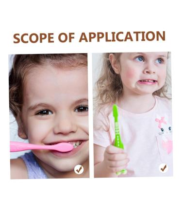 FRCOLOR 10pcs Travel Toothbrush Set for Kids - Ideal for Camping & Household Use | Soft Nylon Bristles - Buy Online on GoSupps.com