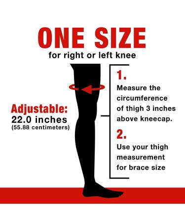 ACE Adjustable Knee Brace - Support & Compression for Arthritic Joints - Buy Online on GoSupps.com