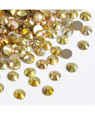 Beadsland 1440PCS Flat Back Rhinestones - Metal Gold SS6 Nail Crystals for Stunning Manicures - Buy Online on GoSupps.com