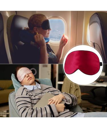 PATIKIL 100% Natural Silk Sleep Mask - Adjustable Cooling Blackout Eye Cover for Side Sleeping | Travel Essentials for Women & Men | Khaki - Buy Online on GoSupps.com