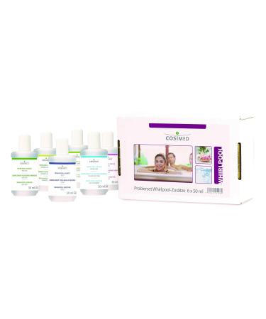 Whirlpool bath additive set bubble bath fragrance concentrate 6x50ml cosiMed