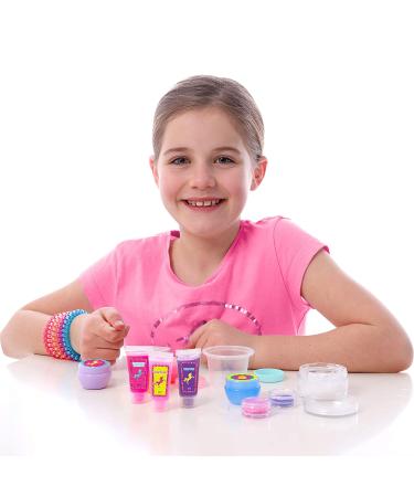 GirlZone Unicorn Lip Gloss Kit - DIY Lip Balm Set for Kids | 22-Piece Gift with Makeup Bag | Fun Girls Toys - Buy Online on GoSupps.com