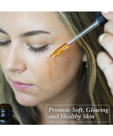 Organic Cold Pressed Vitamin E Oil - 100% Pure Unrefined Moisturizer for Skin, Face, Body, Nails, and Hair - All Natural Skincare - 4 oz Bottle - Buy Online on GoSupps.com