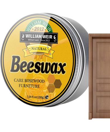 Wood Beeswax Polish | 7oz Natural Beeswax Paste - Waterproof Brighten Beeswaxing Furniture Polish Wood Floor Polish for Home Liangyan - Buy Online on GoSupps.com