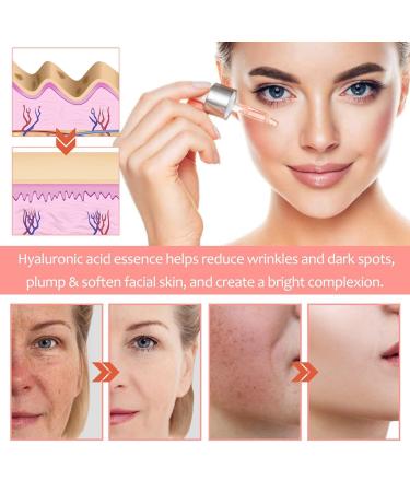 Buy Vitamin C Face Serum - 5 In 1 Anti-Aging Formula with Vitamin E Hyaluronic Acid Collagen & Nicotinamide - Moisturizing Firming & Skin Tone Evenness 30ml - Buy Online on GoSupps.com