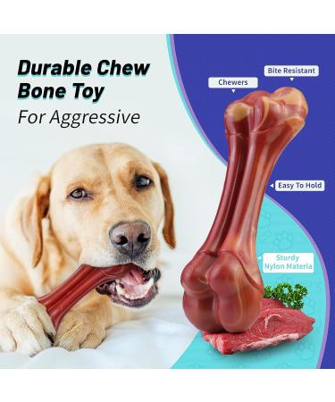 GaiusiKaisa XL Dog Chew Rope Toys for Aggressive Chewers 5 Pcs Indestructible Dog Toys for Large and Medium Dogs Cotton Dog Rope Toys Tough Dog Bones for Aggressive Chewers Large Breed XL-5pcs - Buy Online on GoSupps.com