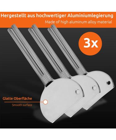 ECENCE 3X Tubenquetscher - Multi-Use Tube Press for Toothpaste Creams & More | Durable Rustproof Aluminum Alloy | Perfect Kitchen Gadget - Buy Online on GoSupps.com