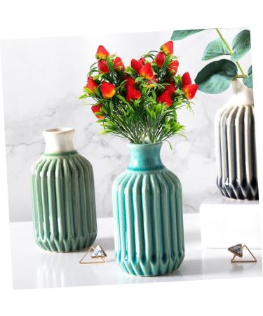 DIKACA DIY Strawberry Decor Fake Strawberries 4pcs Simulation Strawberry Bouquet Pvc Green Plants Office Artificial Artificial Strawberry Stem Bouquet Artificial Fruits - Buy Online on GoSupps.com
