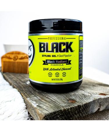 Rolda Black Styling Hair Gel Extra Strong Hold 17.6oz - 1.1 Pound - Buy Online on GoSupps.com
