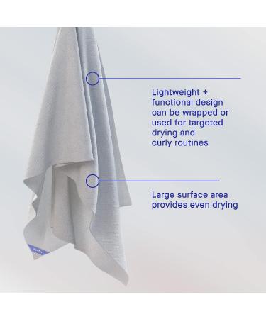 AQUIS Waterlily Towel Hair-Drying Tool - Ultra-Absorbent Recycled Microfiber - Buy Online on GoSupps.com