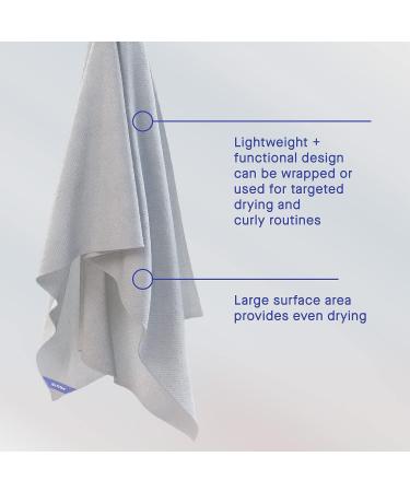 AQUIS Whitecap Towel Hair-Drying Tool | Ultra-Absorbent Recycled Microfiber - Buy Online on GoSupps.com