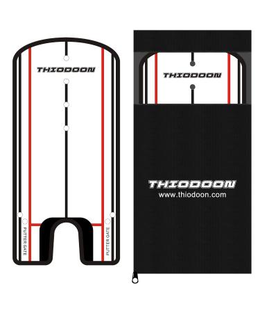 THIODOON Golf Putting Alignment Mirror with Golf Putter Line Putting Mirror Training Aid for Golf Putting Practice for Beginners Golf Putting Mirror Size 12 x 6 Inches - Buy Online on GoSupps.com