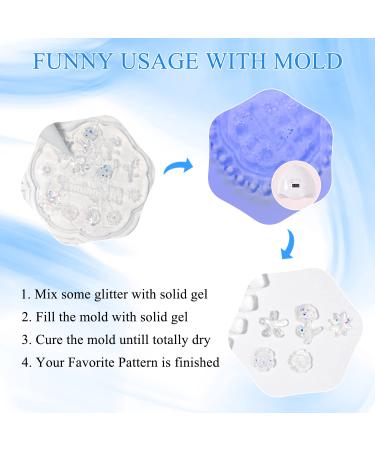 MIZHSE Clear Builder Gel 30g - Hard Gel Extension Kit for Nail Art Design - Buy Online on GoSupps.com