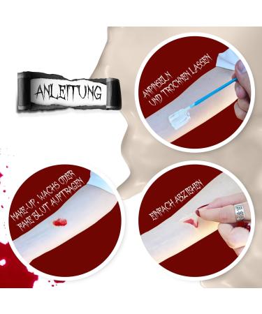  Festicy Festicy Latex Halloween Makeup Perfect for Special Effects and Halloween Makeup (Skin Colour 100ml) - Buy Online on GoSupps.com