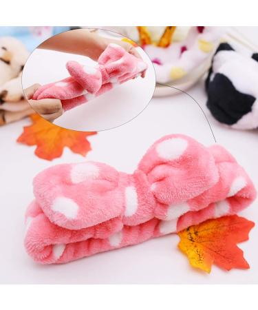 Belato Teenager Girl Plush Sleep Eye Mask and Bow Spa Headbands Set - 12 Count - Buy Online on GoSupps.com