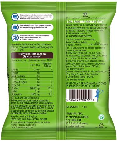 Tata Salt Superlite 1kg - Buy Online on GoSupps.com