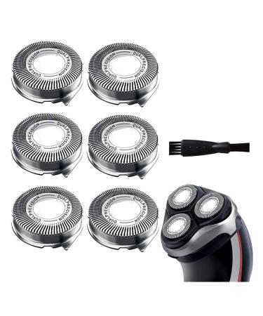 HQ8 Replacement Heads Compatible with Philips Electric Shavers HQ8 Replacement Razor Blades Compatible with Norelco Aquatec HQ8 Series Shaving Head Upgraded for PT730 AT880 AT811 6-Pack 1 Count (Pack of 6)