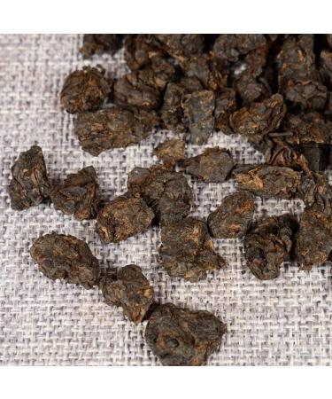 HQZM Yunnan Sticky Fragrance Puer Mature Tea 1764oz Golden Bud Old Tea Buds 500g Smooth Tea Soup - Buy Online on GoSupps.com