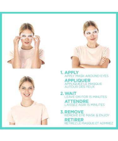 GARNIER Skinactive Moisture Bomb Energizing Eye Sheet Mask - with Coconut Water 6 Grams Reduces Eye Puffiness - Buy Online on GoSupps.com