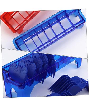 Ipetboom Hair Clipper Comb Box Supplies Plastic Tailoring 22x6.6cm Blue - Buy Online on GoSupps.com