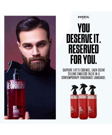 Immortal NYC Reserve 01 After Shave Spray Premier Men's Cologne 17 oz Exclusive Barbers Softens Skin Refreshes Disinfects and Relieves Face and Skin Moisturizing Formula After Shaving Oriental Floral - Buy Online on GoSupps.com