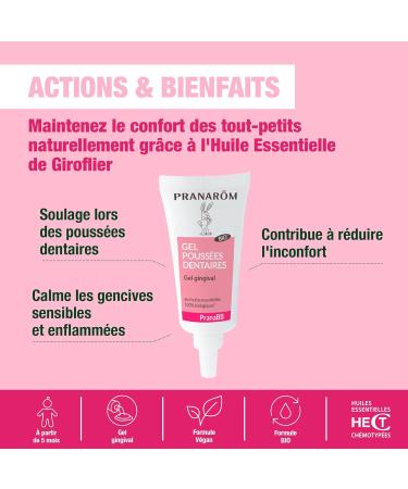 Pranar m Science Prana BB Gingival Gel for Teething Relief - 15g | Soothing Natural Remedy for Babies | International Shipping Available - Buy Online on GoSupps.com