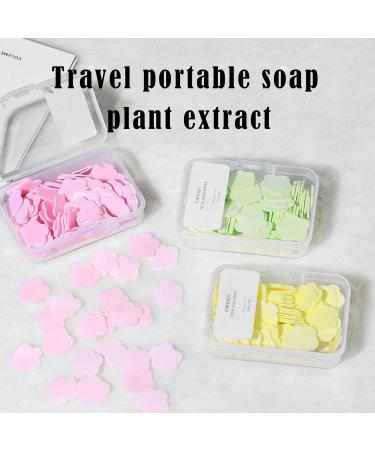 12x Boxes Paper Soap Leaves - Travel Friendly Soap Petals for Hygiene on the Go | Eco-Friendly & Space-Saving - Buy Online on GoSupps.com