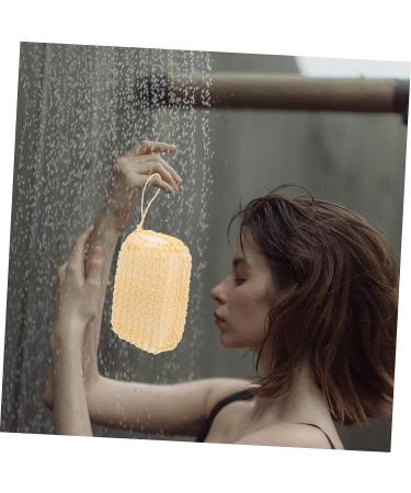 FOMIYES 2pcs Bath Brush and Scrubber Set - Natural Sisal Sponges for Body Exfoliation - Buy Online on GoSupps.com