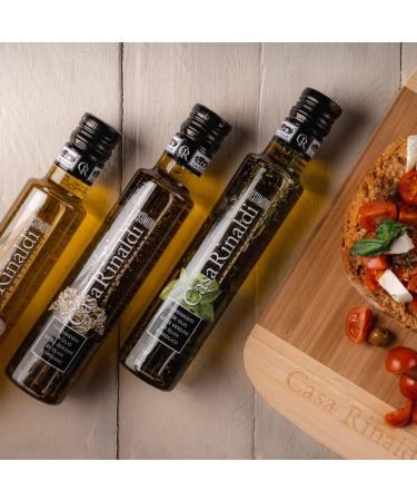 Casa Rinaldi Virgin Olive Oil with Basil - Al Basilico Extra Virgin Olive Oil - Buy Online on GoSupps.com