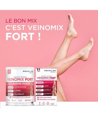 VEINOMIX FORT - Powder to Dilute Against Water Retention and Heavy Legs - Red Vine Circulation - Blood Circulation - Buy Online on GoSupps.com