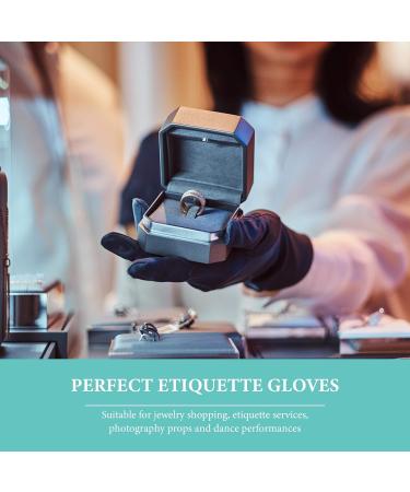 2 Pairs Cotton Moisturizing Gloves for Women - Soft Elastic Skincare & Working Gloves - Ideal for Dry Hands, Jewelry Inspection - One Size Fits Most - Buy Online on GoSupps.com