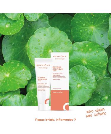 ECZEMA - Soothing Cream Moisturizing Cream - Centella - Irritated Skin - Dermatology - Itching and Skin Repair - Hyaluronic Acid + Centella Asiatica - Cortisone Free - 30 ml - Buy Online on GoSupps.com