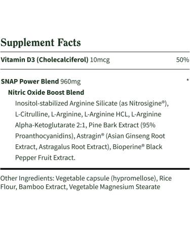 Snap Supplements Nitric Oxide Beet Root Soft Chews + L-Arginine Capsules Bundle 60 Sugar-Free Soft Chews + 60 Vegetarian Capsules - Buy Online on GoSupps.com