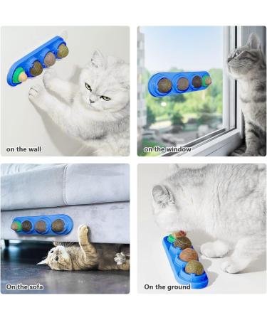Starroad-Tim Catmil Wall Ball Cats - Mint Dental Toys for Cats | Clean Teeth & Fun Eating - Buy Online on GoSupps.com