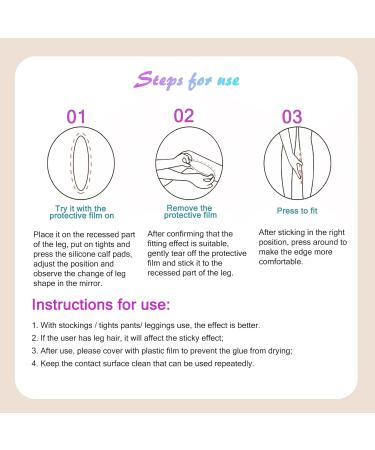Majurphy Silicone Calf Pads - Invisible Shaping Corrector for Crooked or Thin Legs | Soft Beige Leg Patches (Medium) - 1 Pair - Buy Online on GoSupps.com