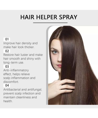 Spray noircissant pour la croissance des cheveux - 30 ml - Huile de croissance naturelle - Traitement du cuir chevelu et des racines - Apr s-shampoing anti-chute - Pour la perte de racines la 1 pi ce - Buy Online on GoSupps.com