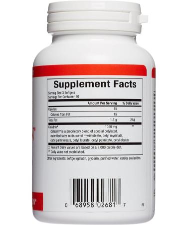 Natural Factors Celadrin Joint Health - 90 Softgels for Mobility & Comfort - Buy Online on GoSupps.com