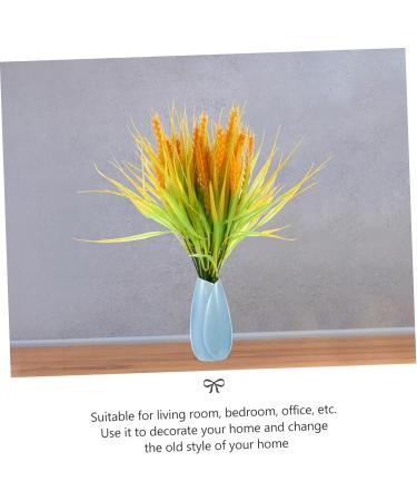 Zerodeko 4pcs Simulated Ears of Wheat Dried Wheat Stems Wheat Floral Arrangement Wheat Bouquets Fall Decorations Dry Flowers for Decoration Dried Wheat Sheaves Home Artificial Plastic Plant - Buy Online on GoSupps.com
