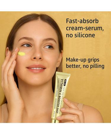 Yoelau Vitamin C and Retinol Booster Shot Serum - Brightening firming and hydrating anti-wrinkle serum for face and eyes with glutathione and niacinamide moisturizing facial serum - Buy Online on GoSupps.com
