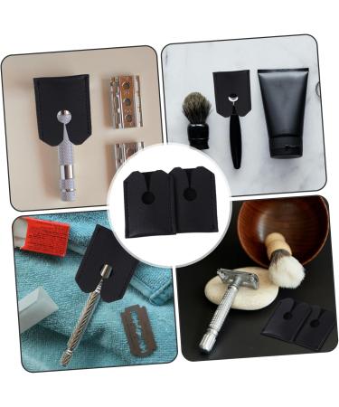 Healeeved 2-Piece Safety Razor Travel Kit | Stylish Leather Storage Case & Razor Shell | International Shipping Available - Buy Online on GoSupps.com