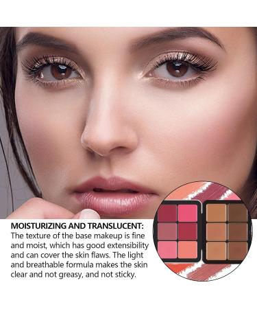 Cream Blushes Palette Facial Camouflage ing Pallet Facial Camouflage ing Pallet Correcting Cream Waterproof Long-lasting Concealer Palette For Dark Circles Pochy - Buy Online on GoSupps.com