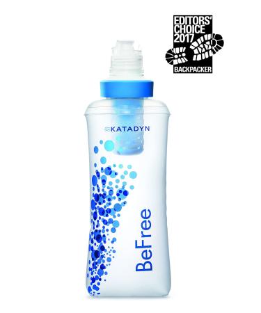 BeFree 0.6L Water Filter | Fast Flow 0.1 Micron EZ Clean Membrane for Sports, Camping & Backpacking | 8019639 - Buy Online on GoSupps.com