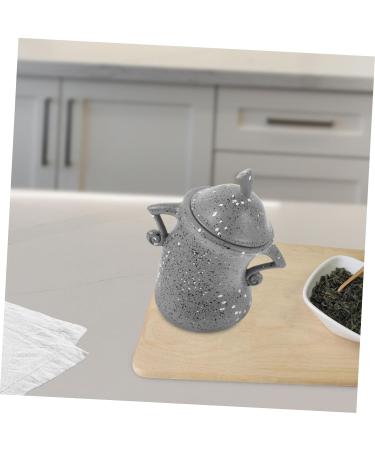 HOMSFOU Sealing Storage Canister Multi-function Coffee Bean Canister Sealed Canister Kitchen Coffee Bean Canister Home Supply Funny Canister Desktop Resin Convenience Jar Office - Buy Online on GoSupps.com