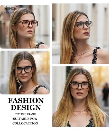 Eyekepper 4-Pack Blue Light Blocking Progressive Multifocus Reading Glasses for Women - No Line Multifocal Readers +2.50 - Mix Colors - Buy Online on GoSupps.com