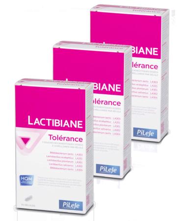 Pilege - Lactibiane Tol rance - Boite de 30 G lules - Lot de 3 boites (3)
