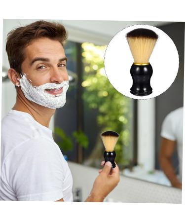 Doitool Razor Brush for Men - Mustache & Shaving Tool | Wooden Handle Soap Brush & Barthaarbrush for Grooming - Buy Online on GoSupps.com